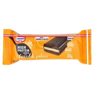 Cameo High Protein Snack Con Cioccolato Proteico Gusto Caramello Salato 30 G