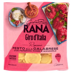 Giovanni Rana Giro D'italia Ripieno Pesto Alla Calabrese Con Peperoni Rossi E Mandorle 250 G