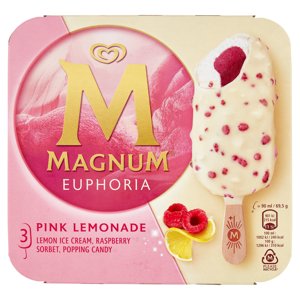 Magnum Euphoria Pink Lemonade 3 Gelati 208,5 G
