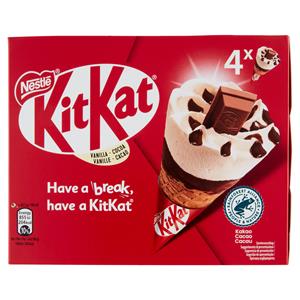 Kitkat® Cono Alla Vaniglia 4 X 63,3 G