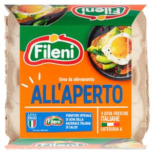 Fileni 4 Uova Fresche Italiane Da Allevamento All'aperto 220 G