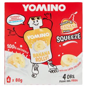 Yomino 100% Naturale Banana 4x80g