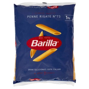 Barilla Penne Rigate n.73 100% grano italiano Grano Italiano 1Kg