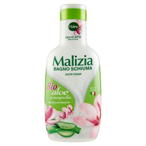 Malizia Bagno Schiuma Bio Aloe E Magnolia 1000 Ml
