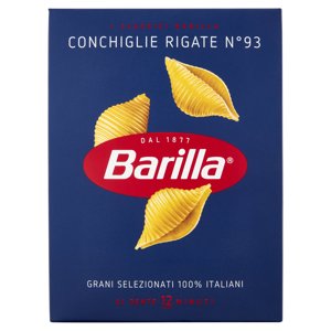 Barilla Pasta Conchiglie Rigate n.93 100% Grano Italiano 500g