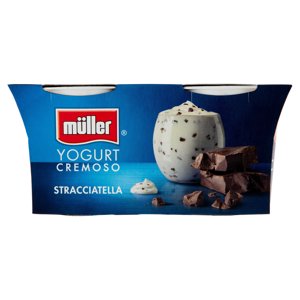 Müller Yogurt Cremoso Stracciatella 2 X 125 G