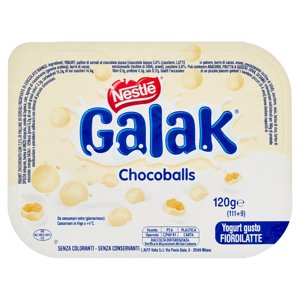 NESTLÉ Galak Chocoballs Yogurt gusto Fiordilatte 120 g