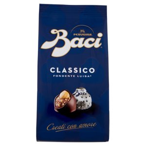 BACI PERUGINA Classico Cioccolatini ripieni al gianduia e nocciola intera sacchetto 125g