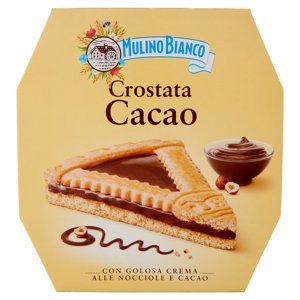 Mulino Bianco Crostata Cacao Torta Con Crema Alle Nocciole E Cacao E Farina Sostenibile 440g
