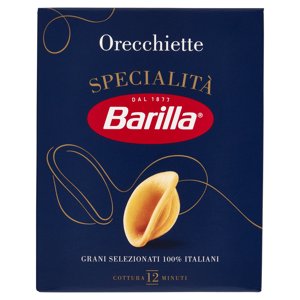 Barilla Pasta Specialità Orecchiette Pugliesi 100% grano italiano 500g