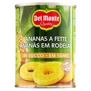 Del Monte Ananas A Fette In Succo 565 G