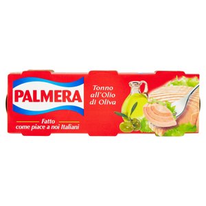 Palmera Tonno All'olio Di Oliva 3 X 80 G