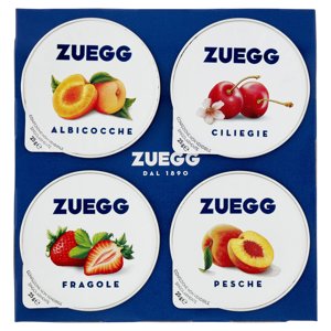Zuegg I Frutteti Di Oswald Zuegg Albicocche, Ciliegie, Fragole, Pesche 4 X 25 G