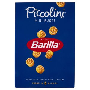Barilla Pasta Piccolini Mini Ruote 100% Grano Italiano 500 G