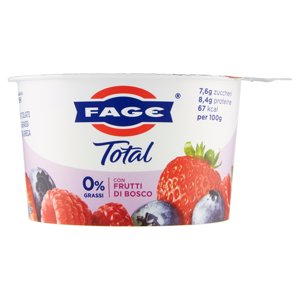 Fage Total 0% Grassi Con Frutti Di Bosco 150 G