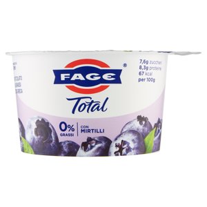 Fage Total 0% Grassi Con Mirtilli 150 G