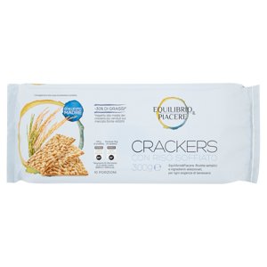 Equilibrio & Piacere Crackers Con Riso Soffiato 10 X 30 G