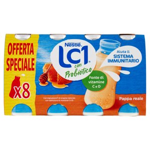Nestlé Lc1 Con Probiotico Pappa Reale 8 X 90 G