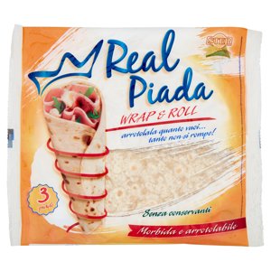 Ster Real Piada Wrap & Roll 3 Piade 330 G