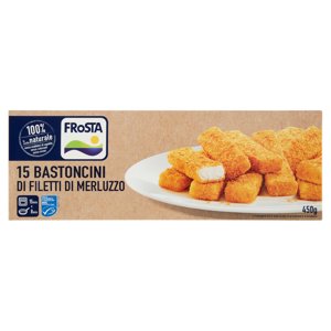 Frosta 15 Bastoncini Di Filetti Di Merluzzo 450 G