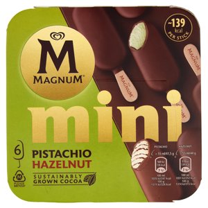 Magnum Mini Pistacchio - Nocciola 8 x 50 g