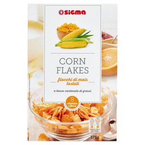 Sigma Corn Flakes Fiocchi Di Mais Tostati 375 G