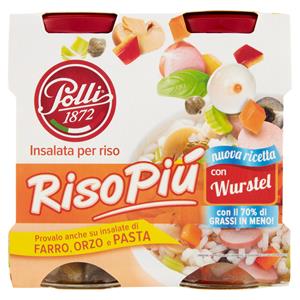 Polli Riso Più! Insalata Di Riso Con Wurstel 2 X 300 G