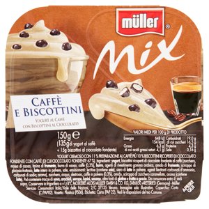Müller Mix Caffè E Biscottini 150 G