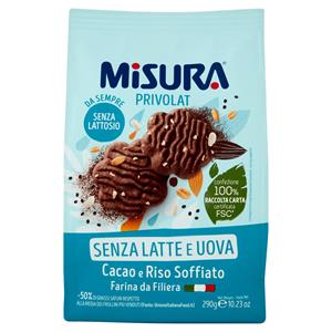 Misura Privolat Cacao E Riso Soffiato 290 G