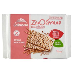 Galbusera Zerograno Senza Glutine Con Riso Soffiato 10 X 36 G