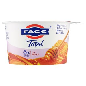 Fage Total 0% Grassi Con Miele 150 G