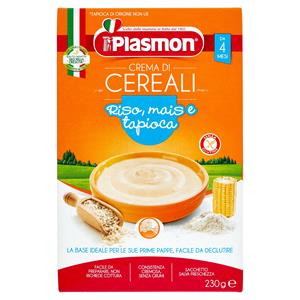 Plasmon La Crema Di Cereali Riso, Mais, Tapioca 200 G