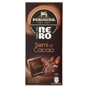 PERUGINA NERO Fondente Extra Semi di Cacao Tavoletta Cioccolato Fondente 85g