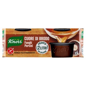 Knorr Cuore di Brodo Funghi Porcini 4 x 28 g