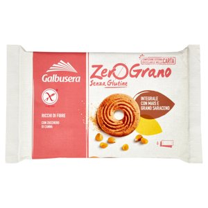 Galbusera Zerograno Senza Glutine Integrale Con Mais E Grano Saraceno 6 X 36,7 G