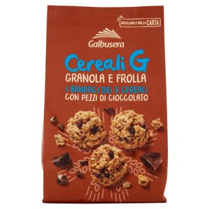 Galbusera Cereali G Granola E Frolla Con Pezzi Di Cioccolato 300 G