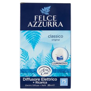 Felce Azzurra Aria Di Casa Diffusore Elettrico + Ricarica Classico 20 Ml