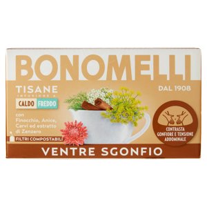 Bonomelli Tisane Ventre Sgonfio 16 Filtri 32 G