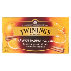 Twinings Orange & Cinnamon Tea 25 X 2 G