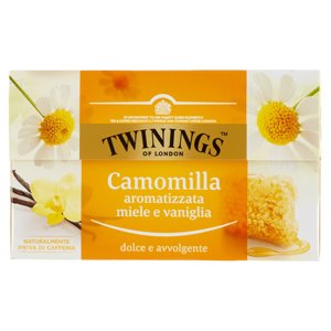 Twinings Camomilla Aromatizzata Miele E Vaniglia 20 X 1,5 G