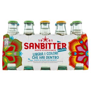 SANBITTER Aperitivo Analcolico DRY, 10cl x 10