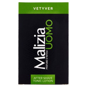 Malizia Uomo Vetyver After Shave Tonic Lotion 100 Ml