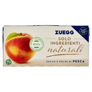 Zuegg Solo Ingredienti Naturali* Succo E Polpa Di Pesca 3 X 200 Ml