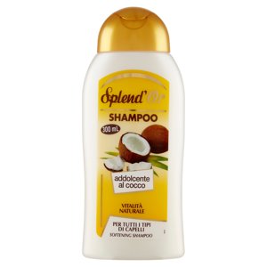 Splend'or Shampoo Addolcente Al Cocco Per Tutti I Tipi Di Capelli 300 Ml