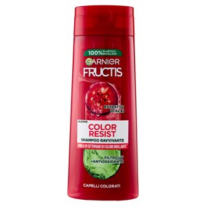 Garnier Fructis Shampoo Color Resist, Shampoo Ravvivante Per Capelli Colorati 250 Ml