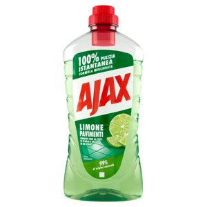 Ajax Detersivo Pavimenti Limone Ultra Sgrassante 950 Ml