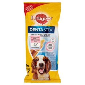 Pedigree Dentastix Snack Per Igiene Orale Cane Medio 5 Pezzi 128 G