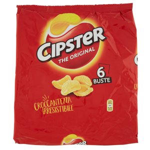 Cipster The Original Chips di Patate 6 Bustine - 132g