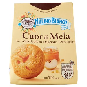 Mulino Bianco Cuor di Mela Biscotti con Mele 100% Italiane 300g
