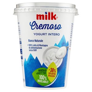Milk Cremoso Yogurt Intero Bianco Naturale 400 G